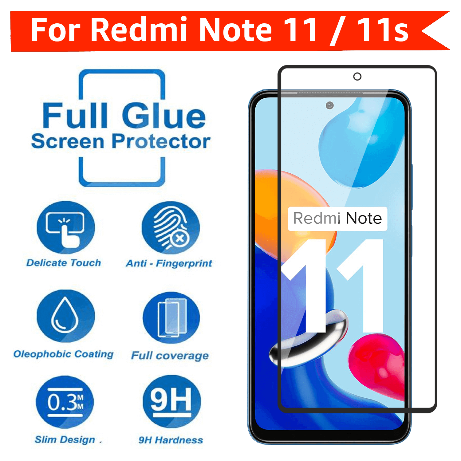 OcioDual Protector Completo de Pantalla Hidrogel para Redmi Note 11/note 11s  4G/poco M4 Pro 4G, PcC